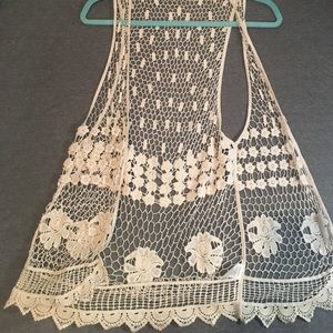 Lace vest